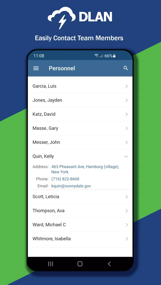 Capturas de tela do DLAN Mobile Responder