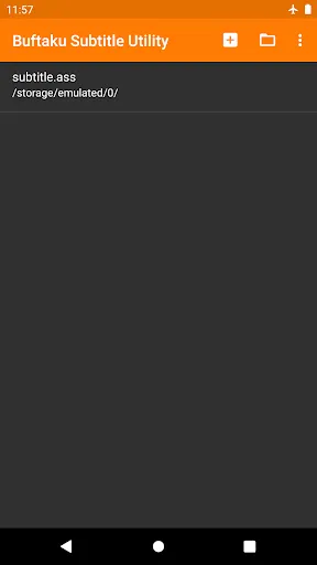 Скриншоты Buftaku Subtitle Editor