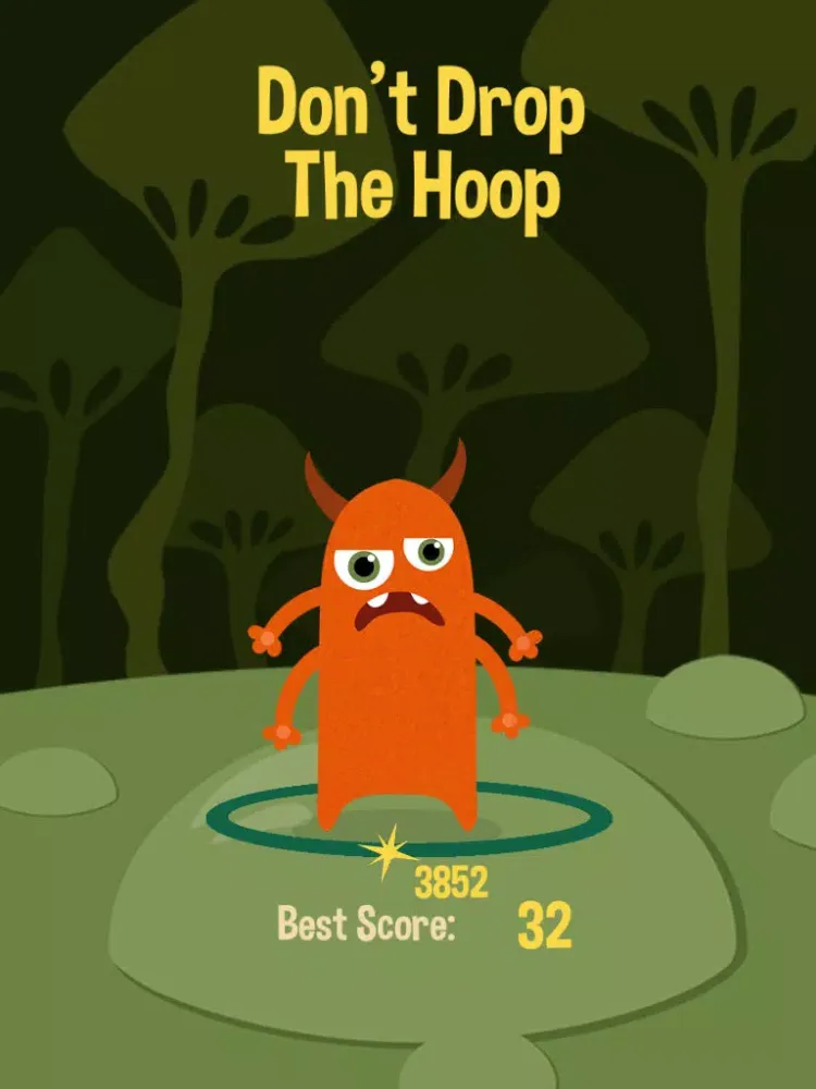 Don't Drop The Hoop iPad  Ekran Görüntüleri