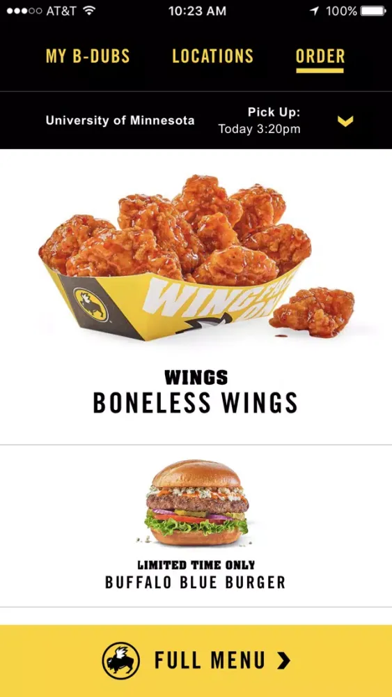Ảnh chụp màn hình của B-Dubs®