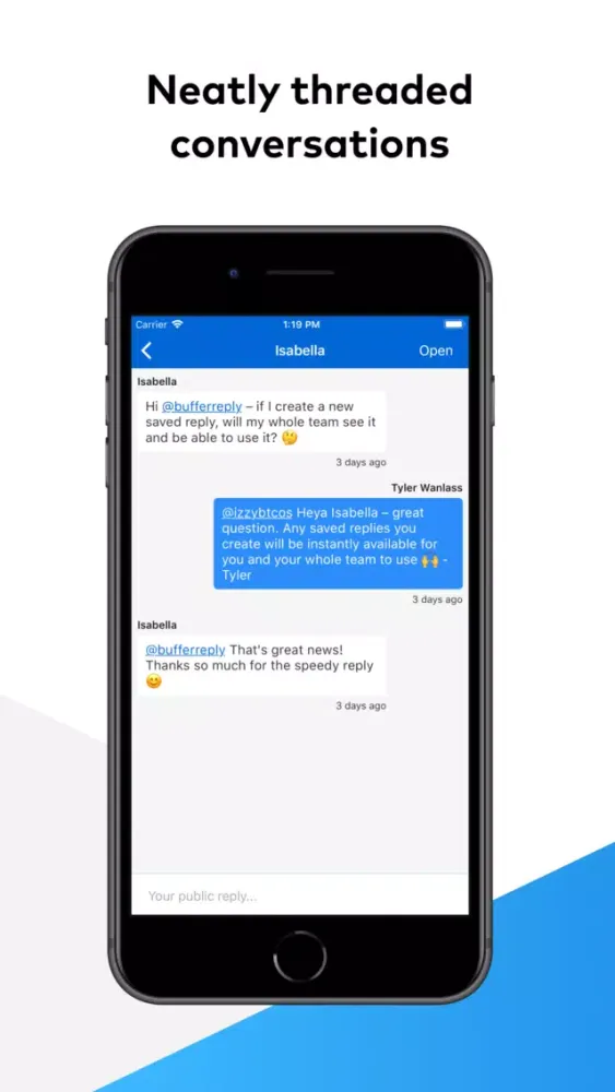 تصاویر Buffer Reply