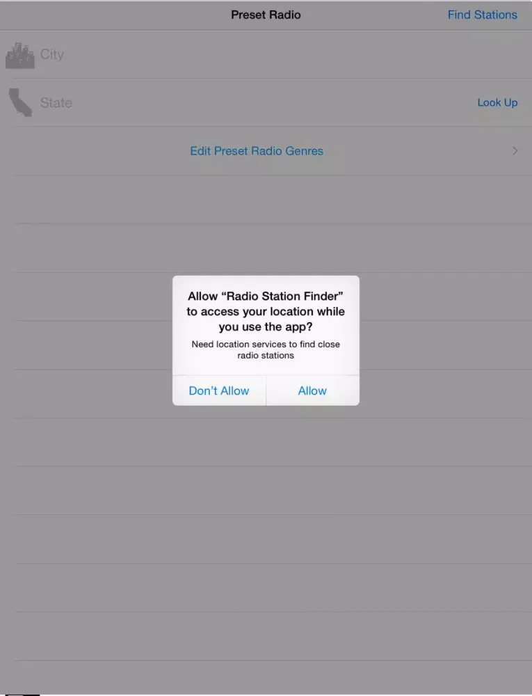 Zrzuty ekranu Preset Radio - Radio Station Finder iPad 
