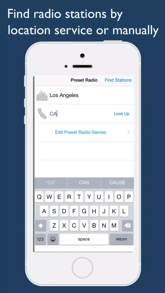 Zrzuty ekranu Preset Radio - Radio Station Finder