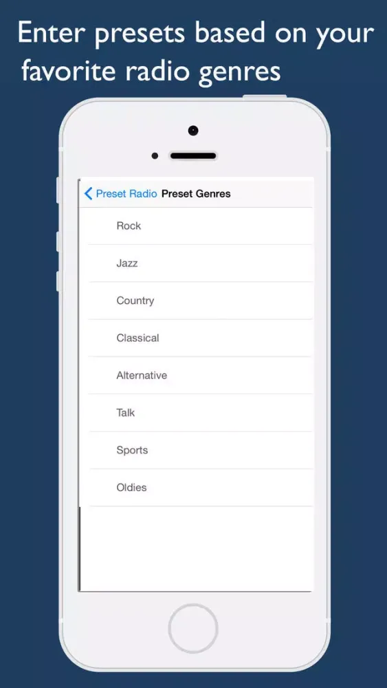 Zrzuty ekranu Preset Radio - Radio Station Finder