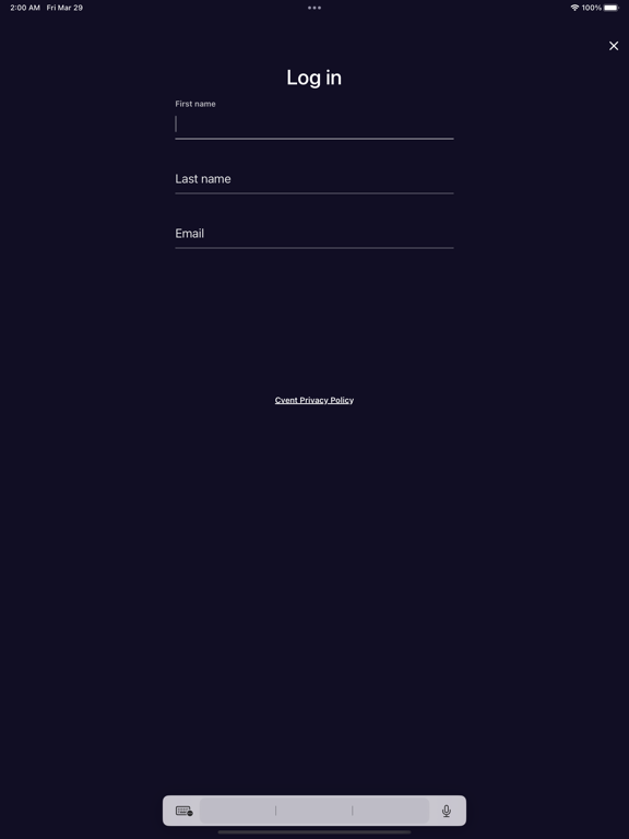 تصاویر Buffini & Company Events iPad 