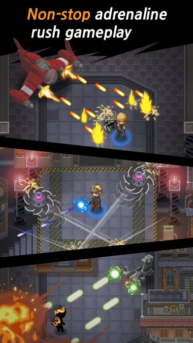 Tangkapan layar Mystic Gunner: Roguelike RPG