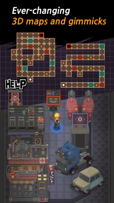 Tangkapan layar Mystic Gunner: Roguelike RPG