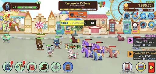 Canned Heroes: Idle RPG Screenshots