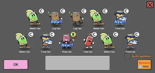 Canned Heroes: Idle RPG Screenshots