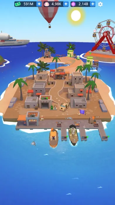 Idle Fishing Village Tycoon应用截图