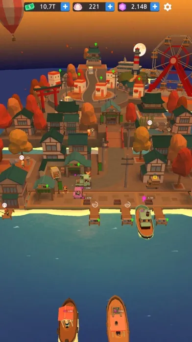 Idle Fishing Village Tycoon应用截图