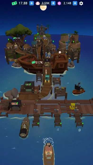 Idle Fishing Village Tycoon应用截图