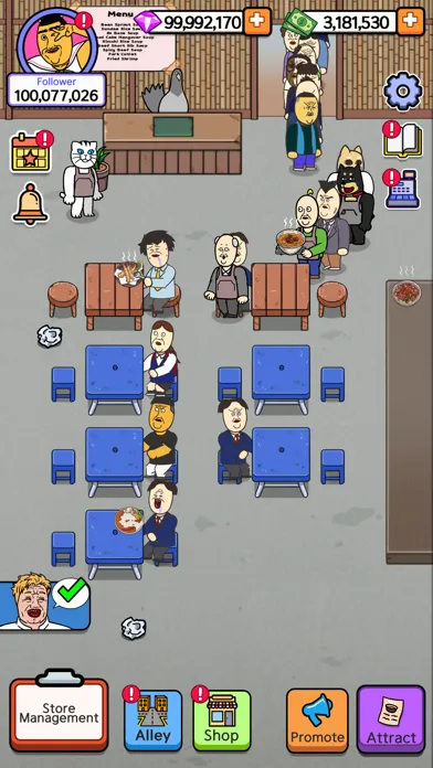 Alley Restaurant Tycoon Ekran Görüntüleri