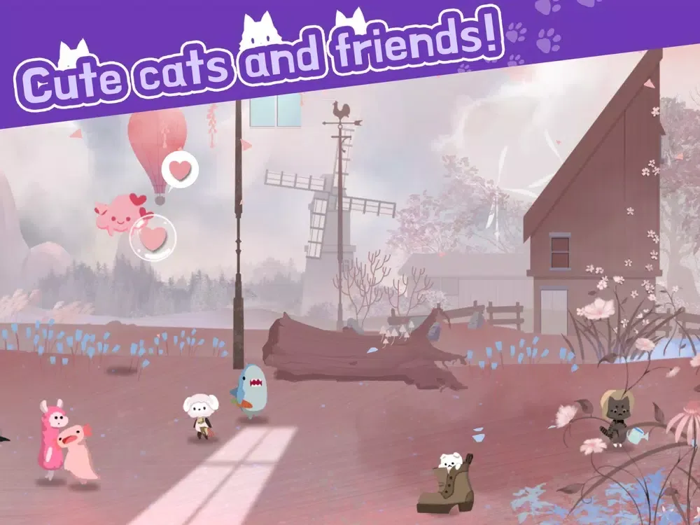 ภาพหน้าจอของ Cat Shelter and Animal Friends iPad 
