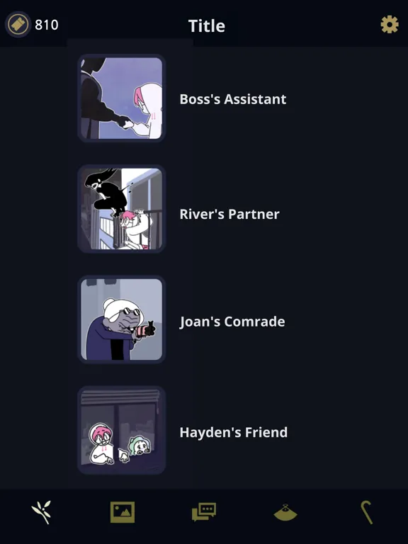Screenshot di Underworld Office- Novel Game iPad 