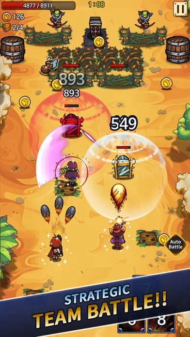 ภาพหน้าจอของ Wonder Knights : Pesadelo - Shooting RPG