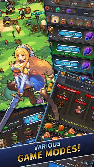 ภาพหน้าจอของ Wonder Knights : Pesadelo - Shooting RPG