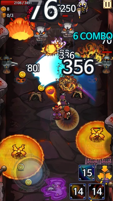 ภาพหน้าจอของ Wonder Knights : Pesadelo - Shooting RPG