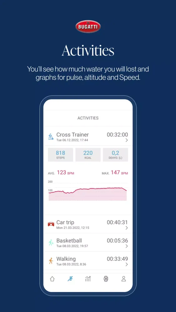 Bugatti Smartwatches স্ক্রিনশট
