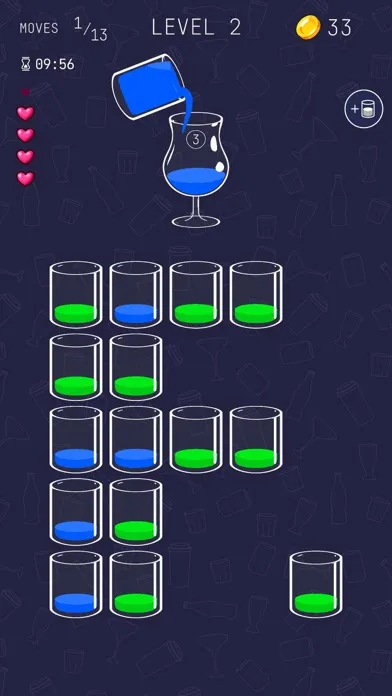 Cocktail Puzzle: Liquid Sort স্ক্রিনশট