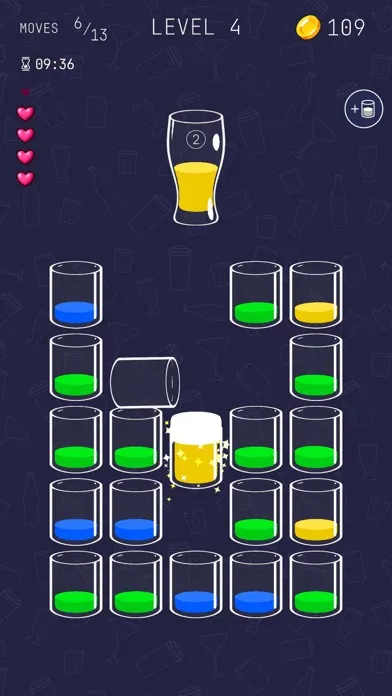 Cocktail Puzzle: Liquid Sort স্ক্রিনশট