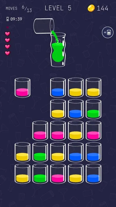 Cocktail Puzzle: Liquid Sort স্ক্রিনশট