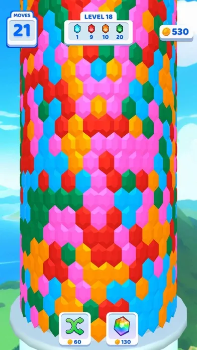 Hex Fall 3D應用截圖