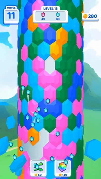 Hex Fall 3D應用截圖