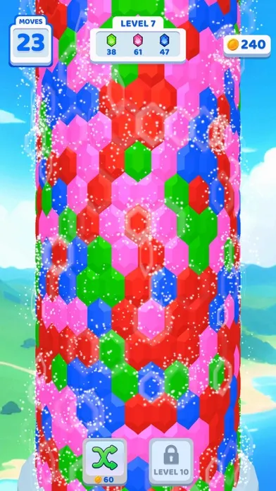 Hex Fall 3D應用截圖