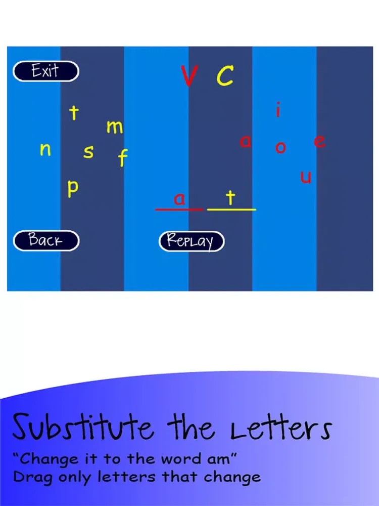 8 Great Word Patterns Level 1 iPad  스크린샷