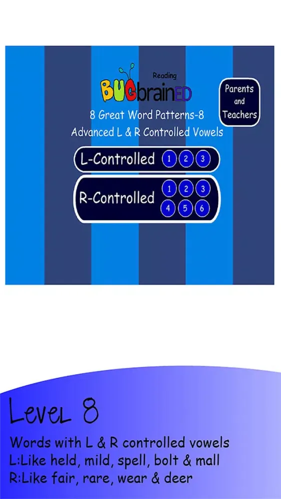 Screenshot di 8 Great Word Patterns Level 8