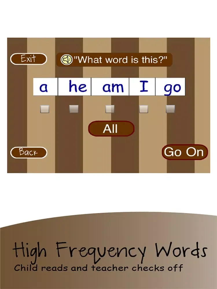 Capturas de pantalla de Kinder Assessment iPad 