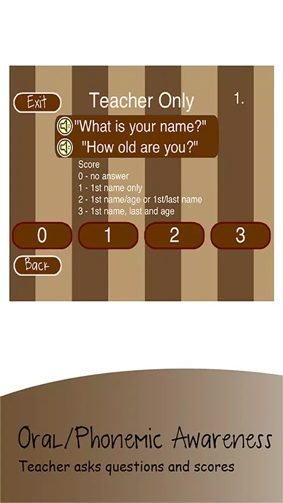Capturas de pantalla de Kinder Assessment