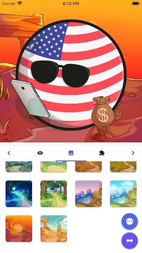 Countryballs Stickers Screenshots