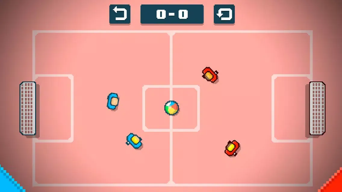 Ảnh chụp màn hình của Socxel | Pixel Soccer