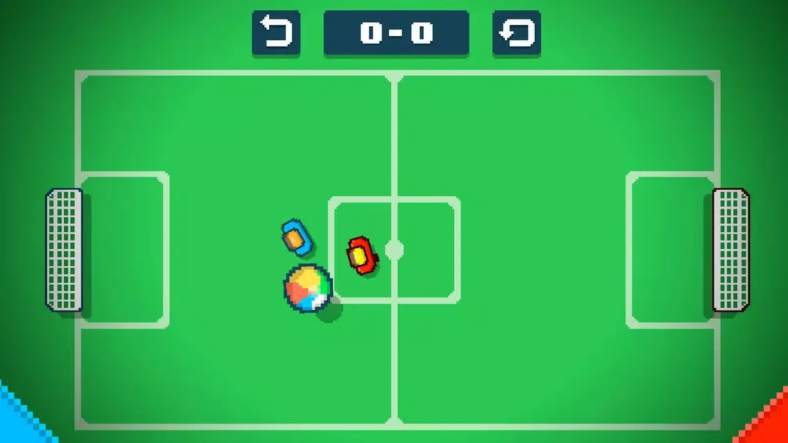 Ảnh chụp màn hình của Socxel | Pixel Soccer
