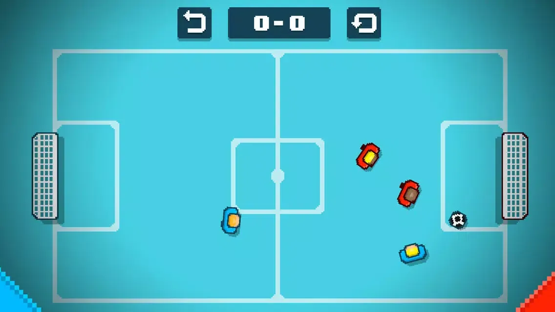 Ảnh chụp màn hình của Socxel | Pixel Soccer