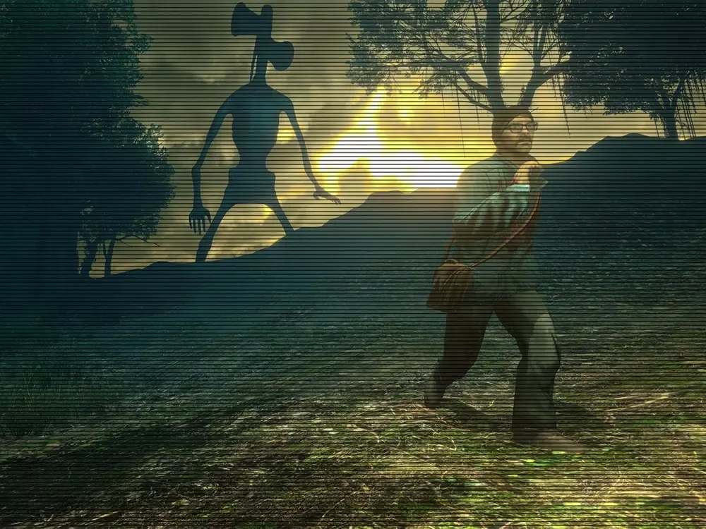 Siren Head Scary Horror Forest iPad  スクリーンショット