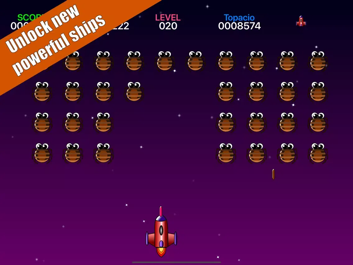 Bug Invaders iPad  سکرین شاٹس