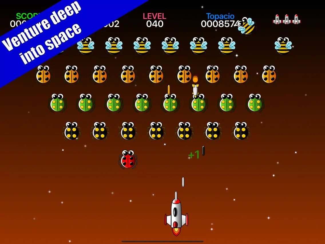 Bug Invaders iPad  سکرین شاٹس