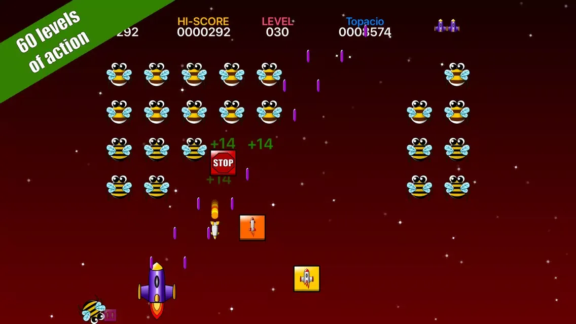 Bug Invaders سکرین شاٹس