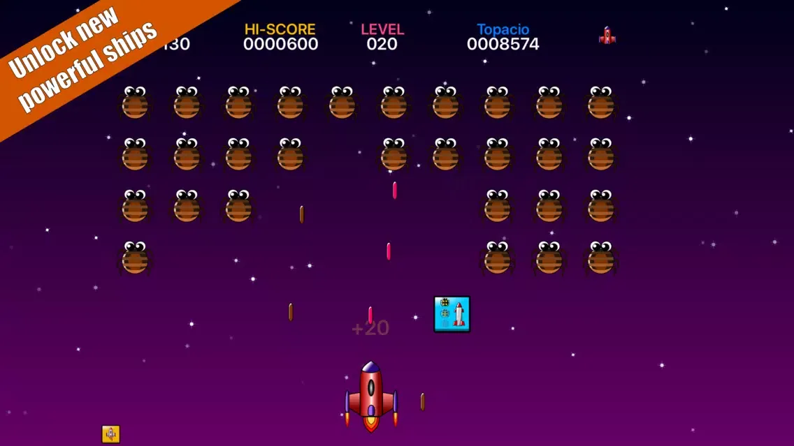 Bug Invaders سکرین شاٹس