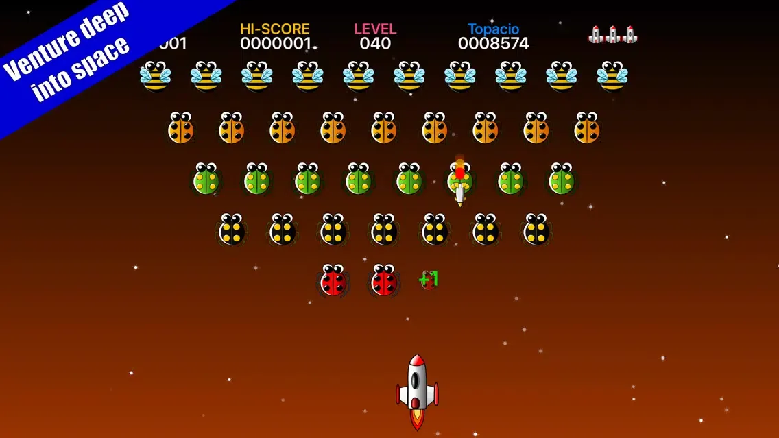 Bug Invaders سکرین شاٹس