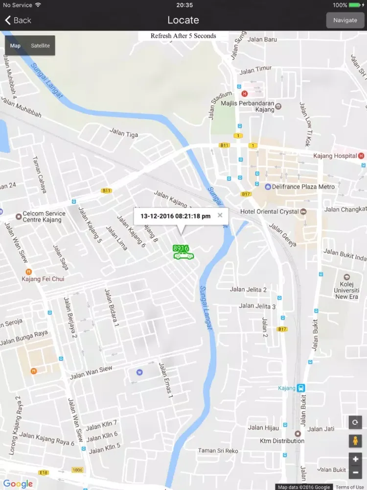 Tangkapan layar PBR Moto iPad 