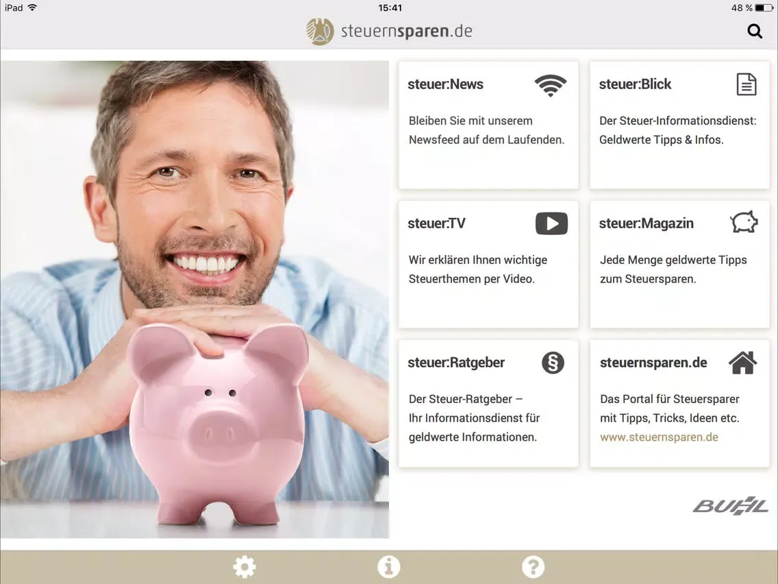 Скриншоты steuernsparen iPad 