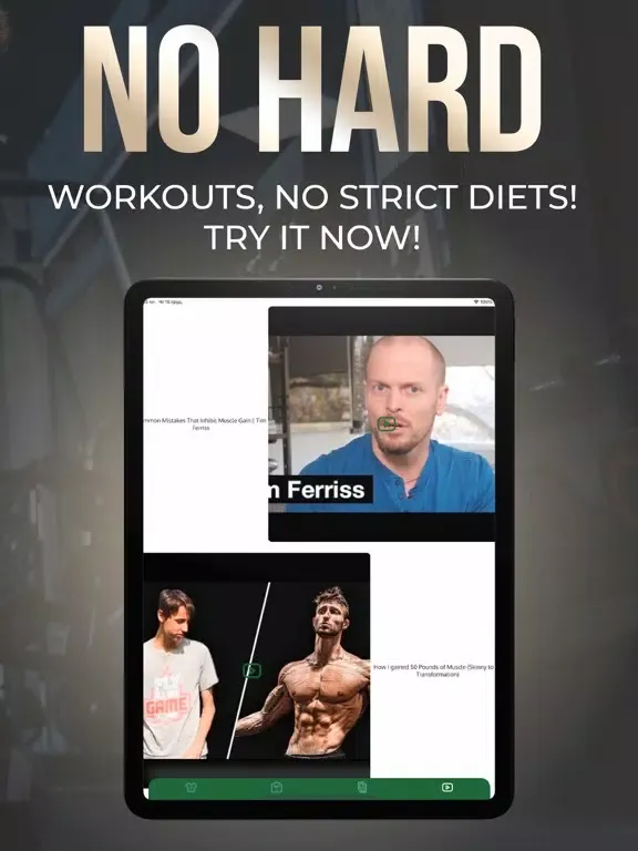 Build and Maintain Muscle iPad  স্ক্রিনশট