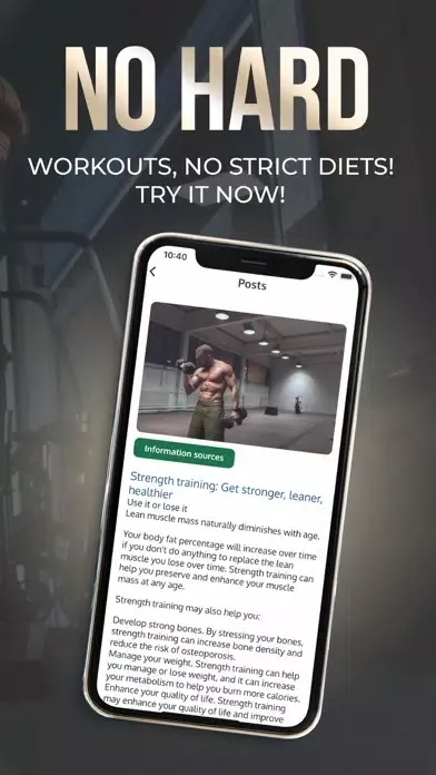 Build and Maintain Muscle স্ক্রিনশট
