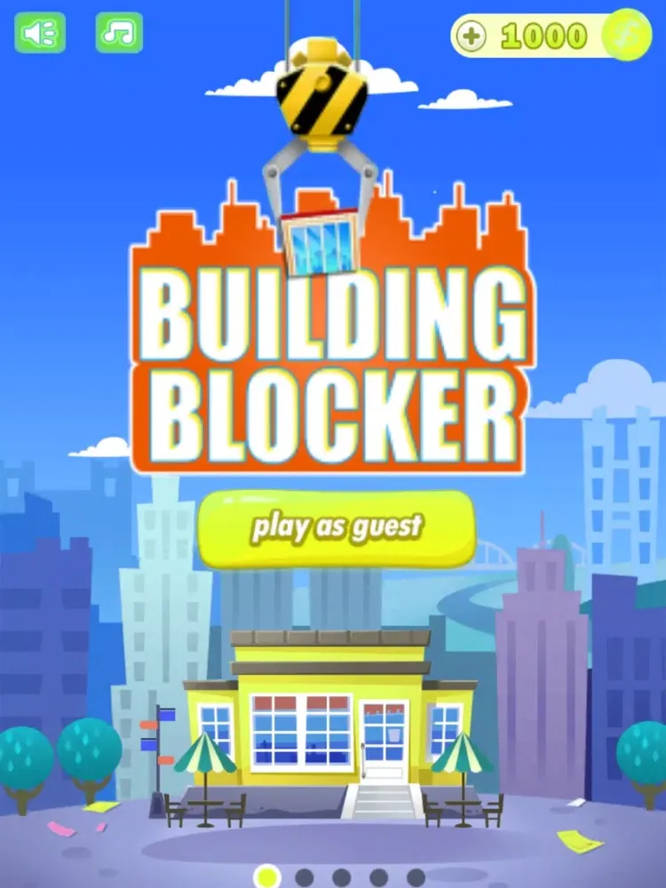 Tangkapan layar Building Blocker iPad 