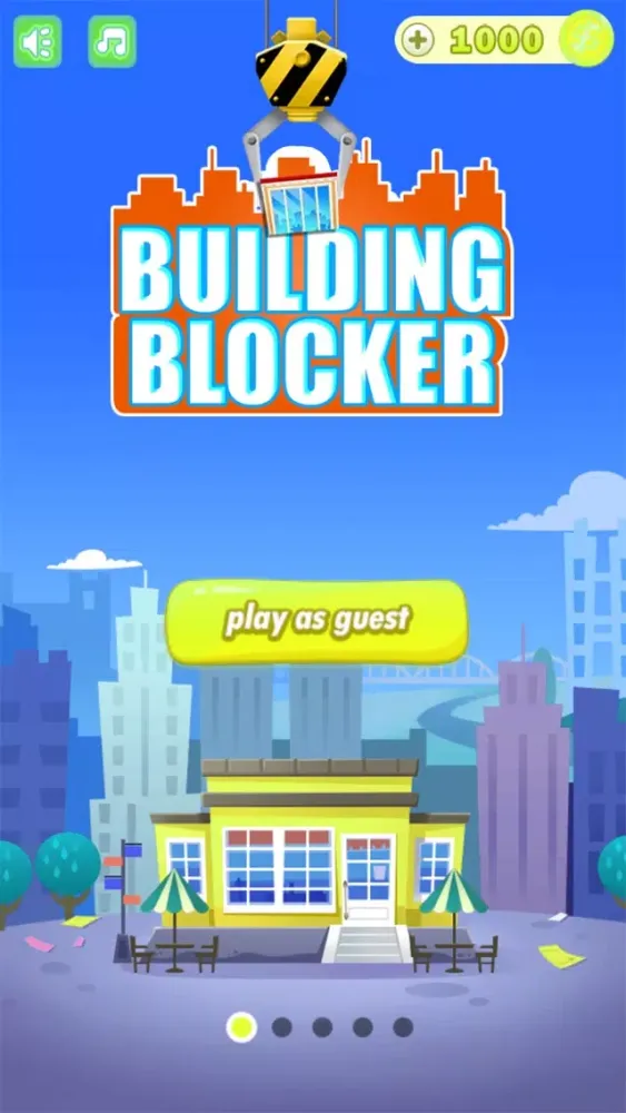 Tangkapan layar Building Blocker