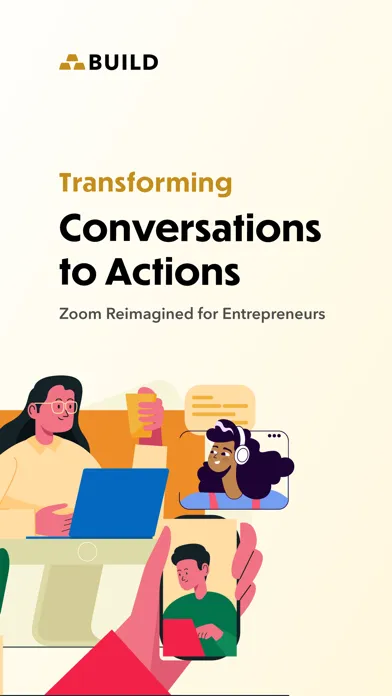 BUILD - Convos to Actions Screenshots